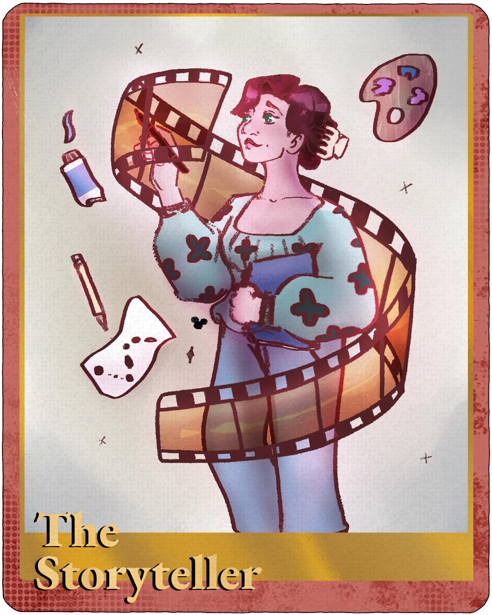 front of Storyteller Skill card