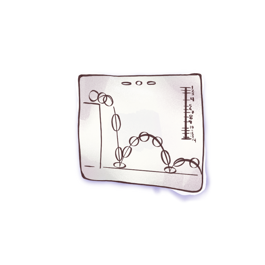 Ball Bounce Animation on Paper