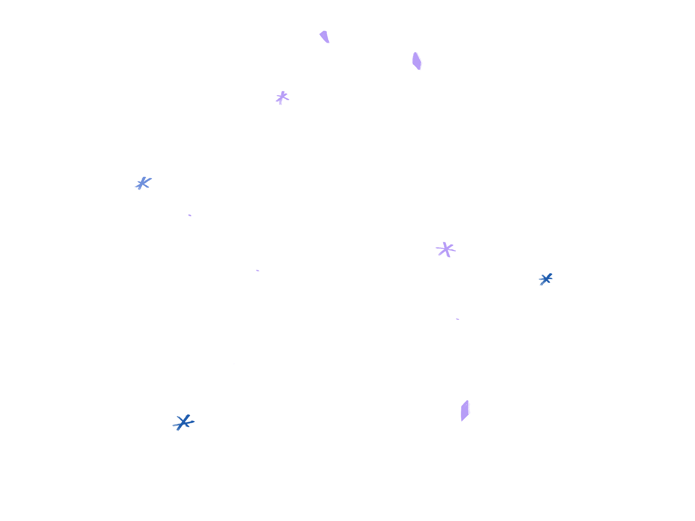 Ripped Paper with Starry Background