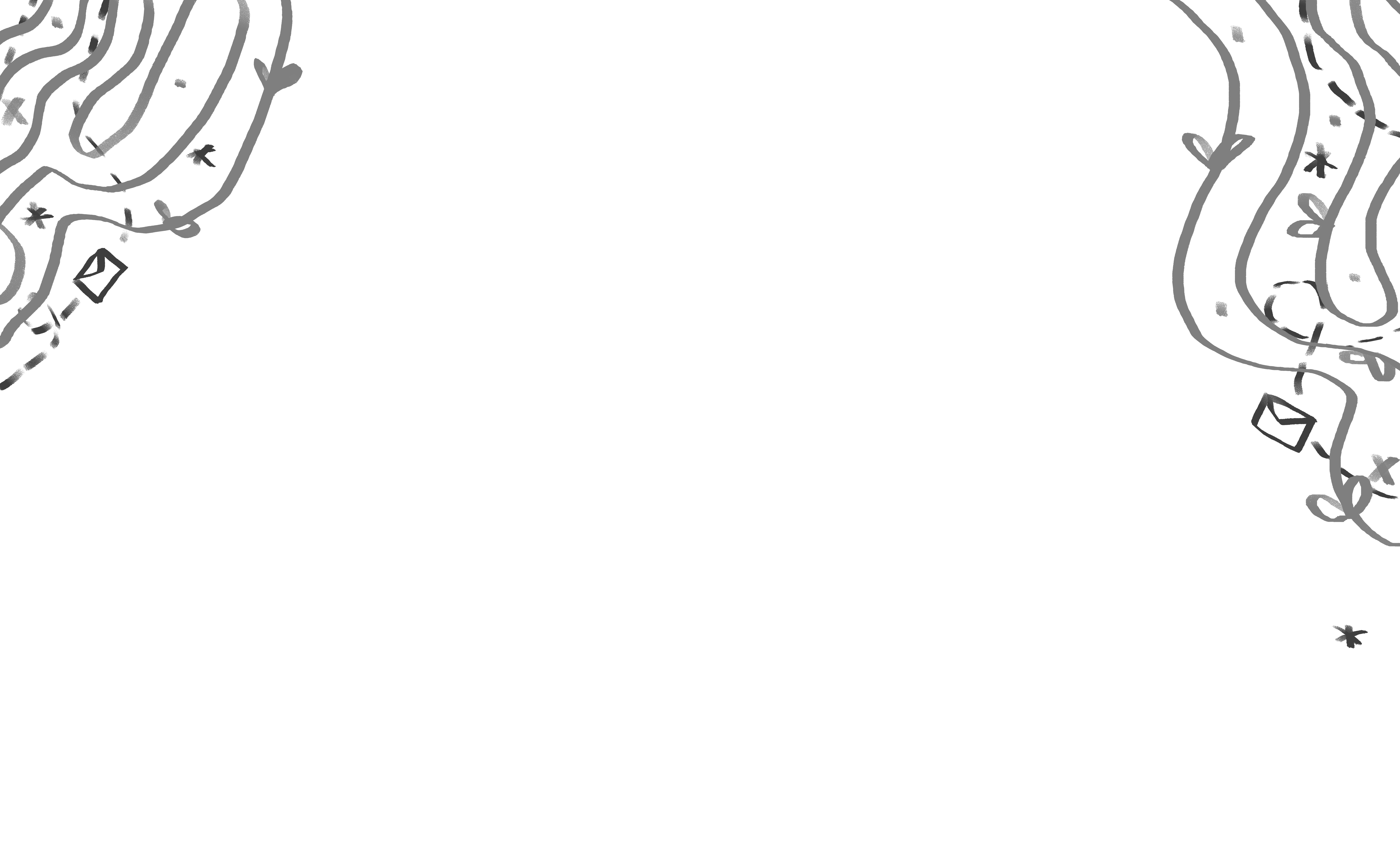 Background Image of Contact Section with Doodles